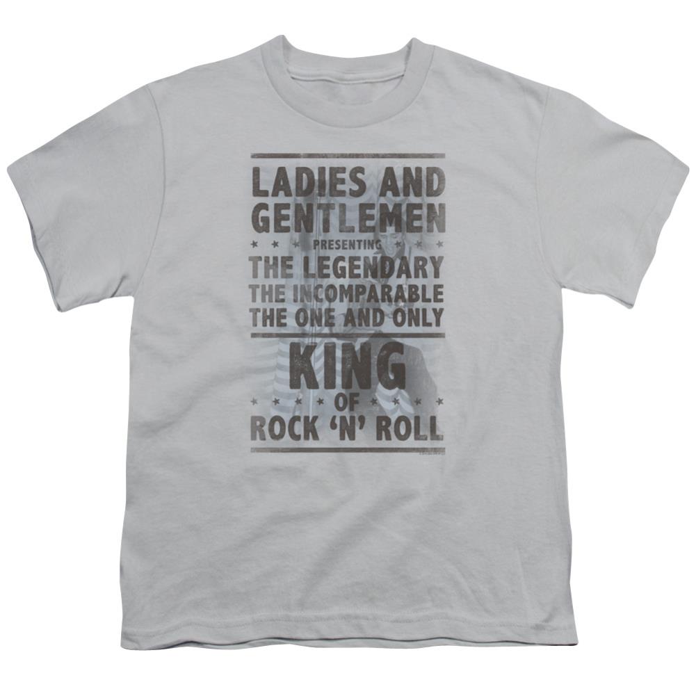 Elvis Presley Ladies And Gentlemen Youth 18/1 100% Cotton Short-Sleeve T-Shirt