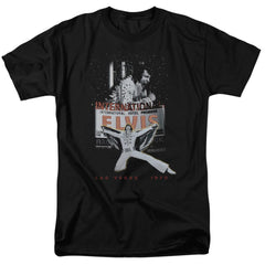 Elvis Presley Las Vegas Men's 18/1 Cotton Short-Sleeve T-Shirt