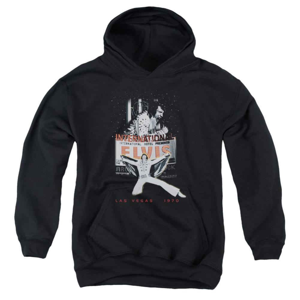 Elvis Presley Las Vegas Youth Cotton Poly Pull-Over Hoodie