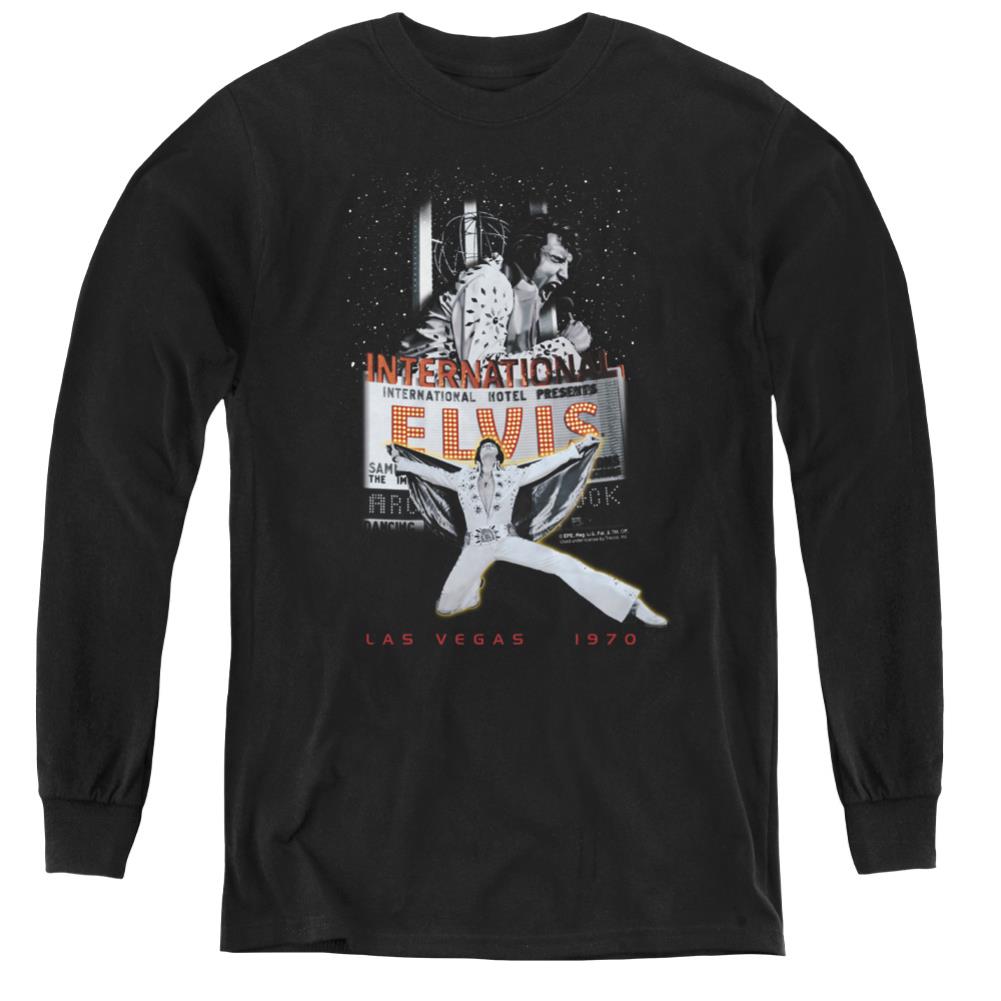 Elvis Presley Las Vegas Youth Long-Sleeve T-Shirt