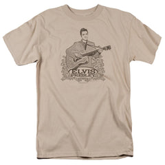 Elvis Presley Laurels Men's 18/1 Cotton Short-Sleeve T-Shirt