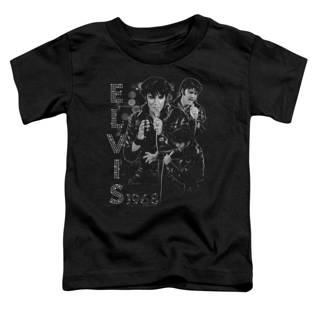 Elvis Presley Leathered Toddler 18/1 Cotton Short-Sleeve T-Shirt