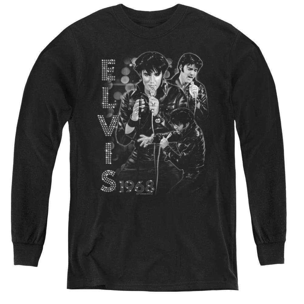 Elvis Presley Leathered Youth Long-Sleeve T-Shirt