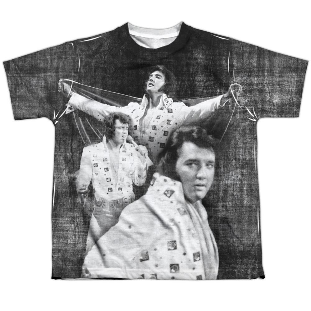 Elvis Presley Legendary Performance Youth Regular Fit Poly Short-Sleeve T-Shirt