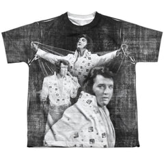 Elvis Presley Legendary Performance Youth Regular Fit Poly Short-Sleeve T-Shirt