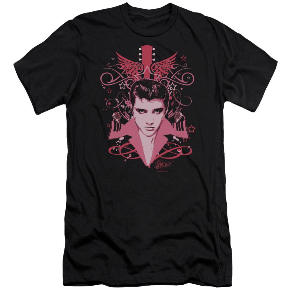 Elvis Presley Lets Face It Men's Ultra-Soft 30/1 Cotton Slim Short-Sleeve T-Shirt