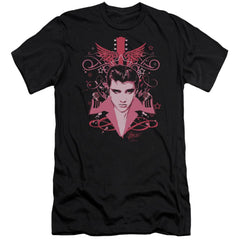 Elvis Presley Lets Face It Men's Ultra-Soft 30/1 Cotton Slim Short-Sleeve T-Shirt
