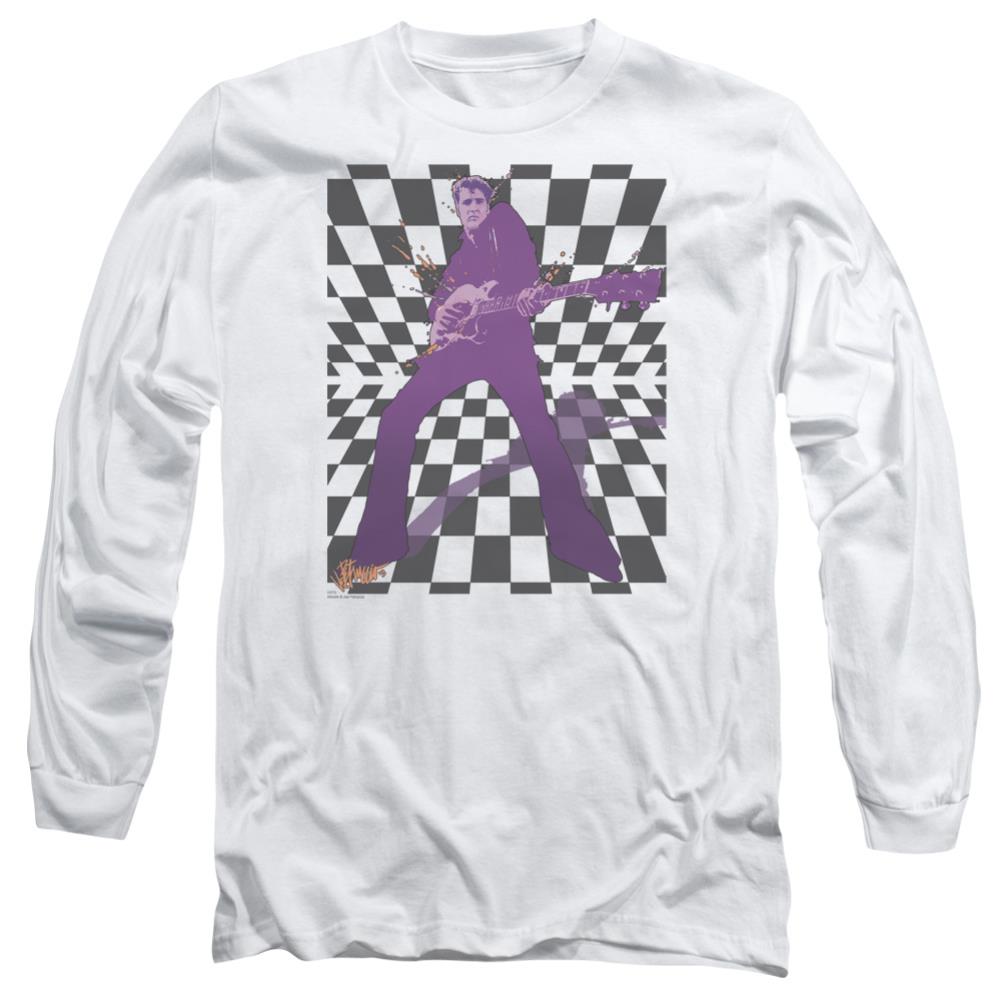 Elvis Presley Lets Rock Men's 18/1 Cotton Long-Sleeve T-Shirt