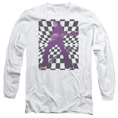 Elvis Presley Lets Rock Men's 18/1 Cotton Long-Sleeve T-Shirt