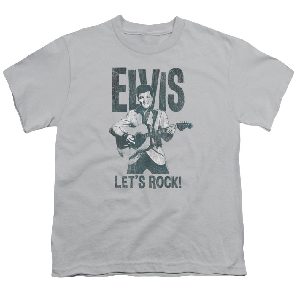 Elvis Presley Lets Rock Youth 18/1 100% Cotton Short-Sleeve T-Shirt