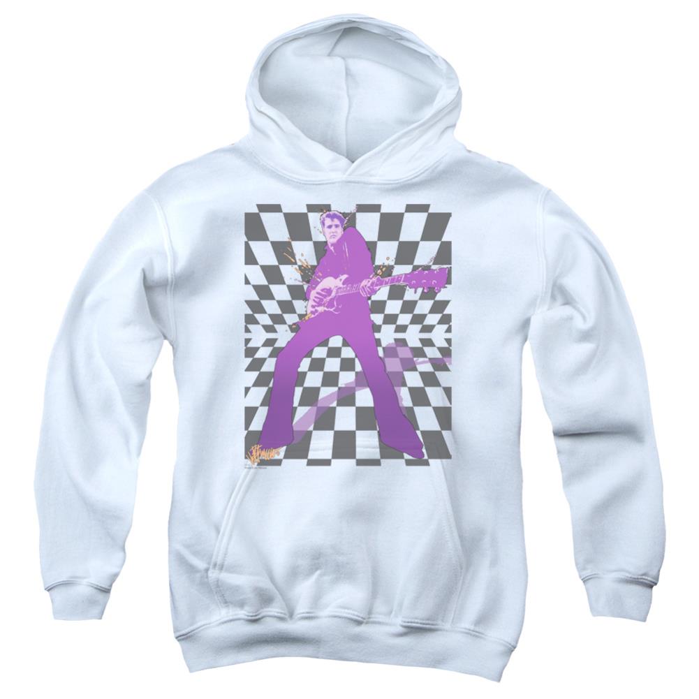 Elvis Presley Lets Rock Youth Cotton Poly Pull-Over Hoodie