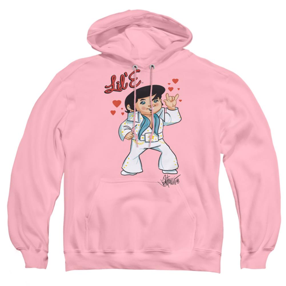 Elvis Presley Lil E Men's Pull-Over 75 25 Poly Hoodie