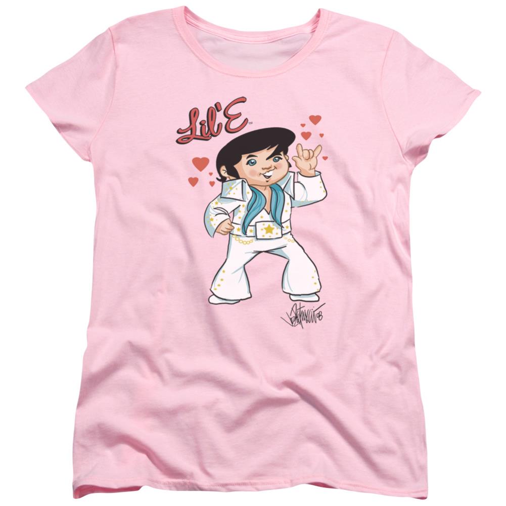 Elvis Presley Lil E Women's 18/1 Cotton Short-Sleeve T-Shirt