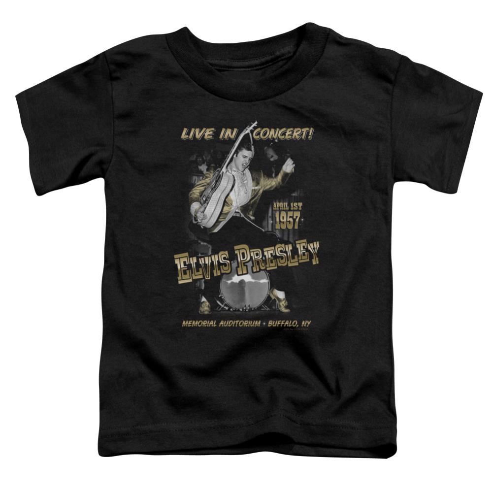 Elvis Presley Live In Buffalo Toddler 18/1 Cotton Short-Sleeve T-Shirt