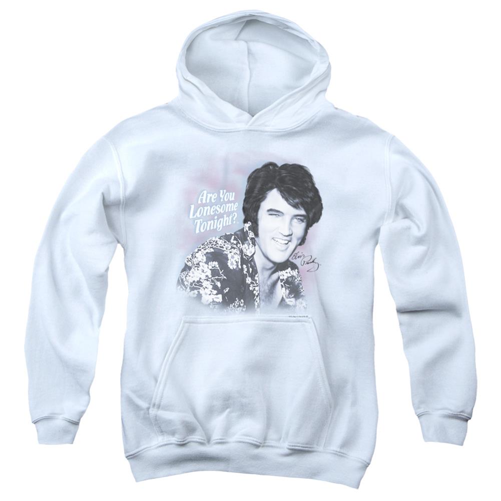 Elvis Presley Lonesome Tonight Youth Cotton Poly Pull-Over Hoodie