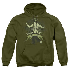 Elvis Presley Long Live The King Men's Pull-Over 75 25 Poly Hoodie