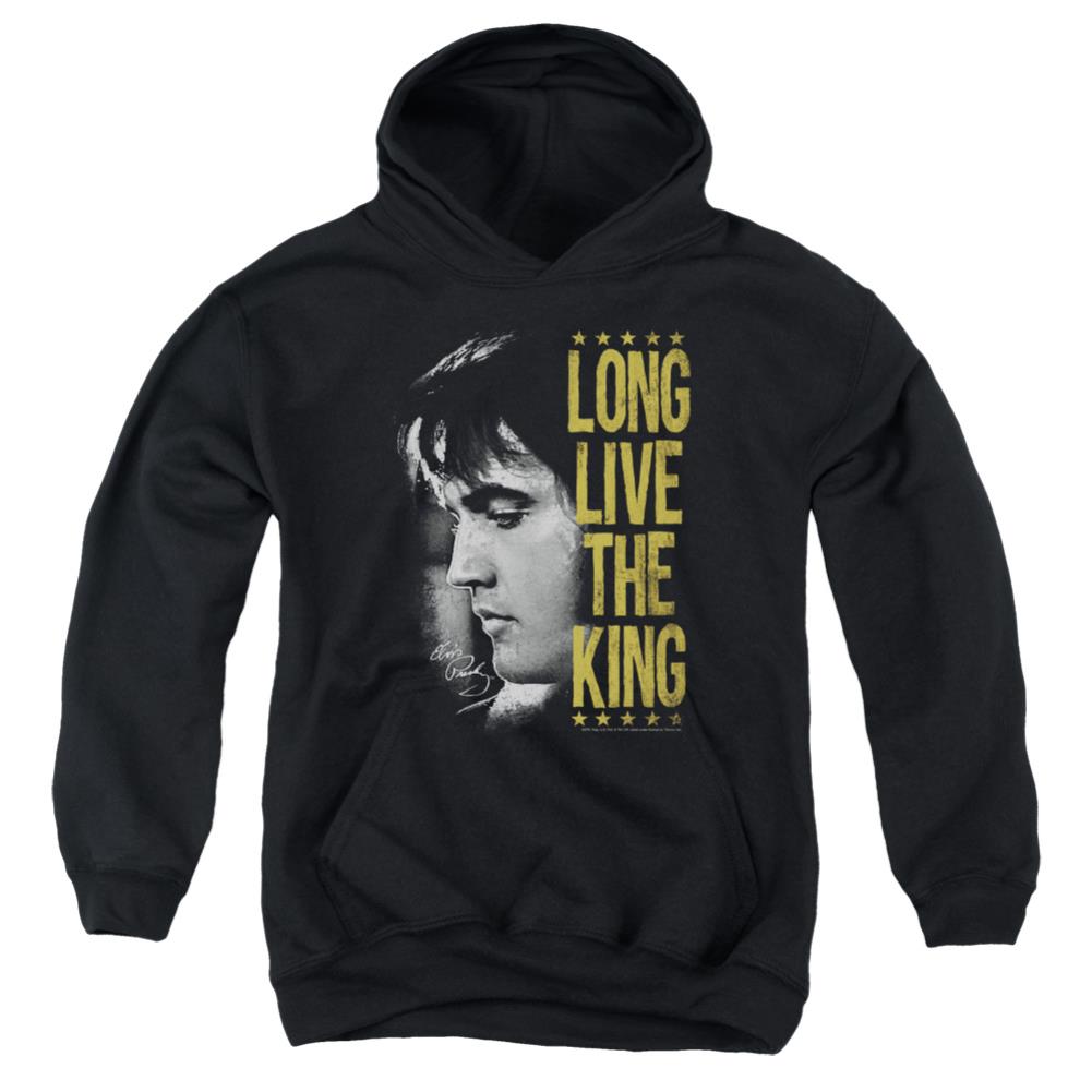 Elvis Presley Long Live The King Youth Cotton Poly Pull-Over Hoodie