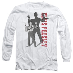 Elvis Presley Look No Hands Men's 18/1 Cotton Long-Sleeve T-Shirt