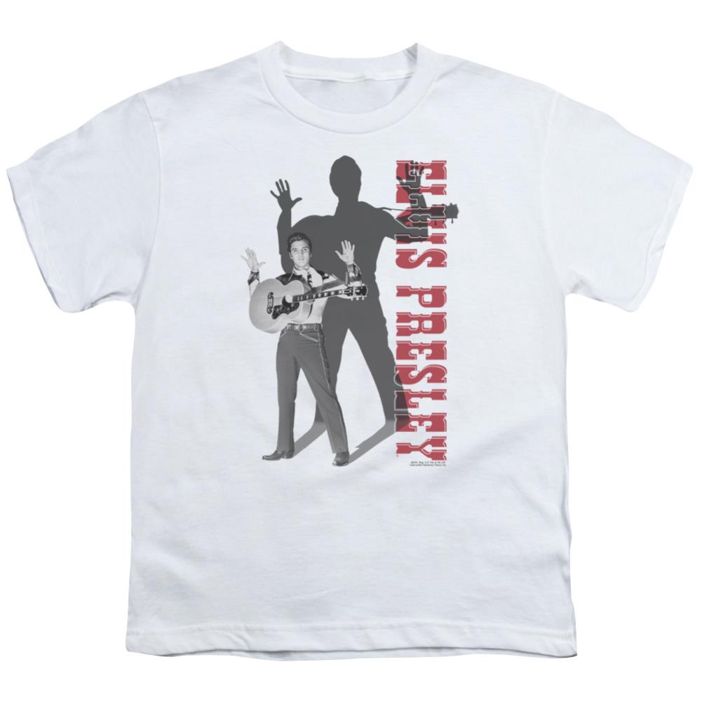 Elvis Presley Look No Hands Youth 18/1 100% Cotton Short-Sleeve T-Shirt