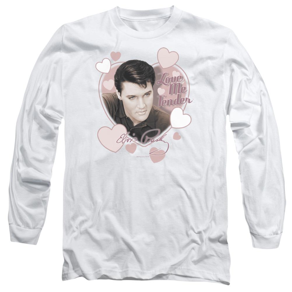Elvis Presley Love Me Tender Men's 18/1 Cotton Long-Sleeve T-Shirt