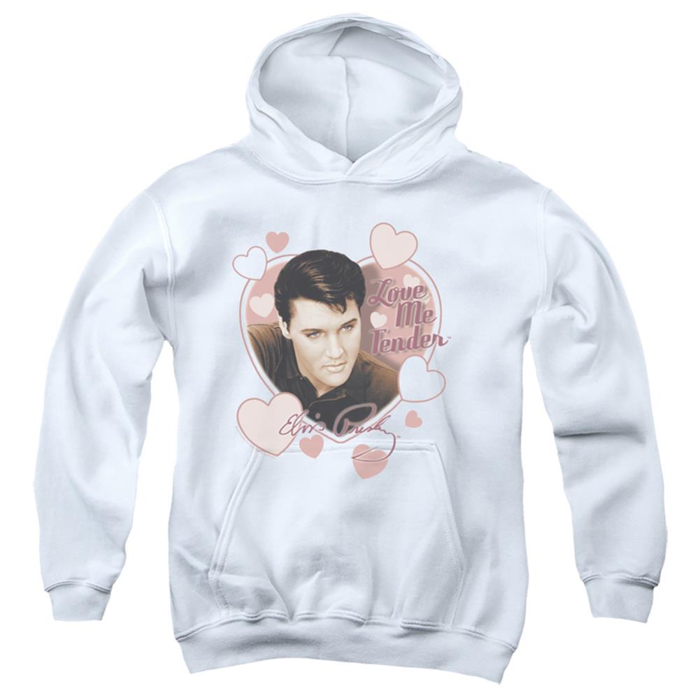 Elvis Presley Love Me Tender Youth Cotton Poly Pull-Over Hoodie