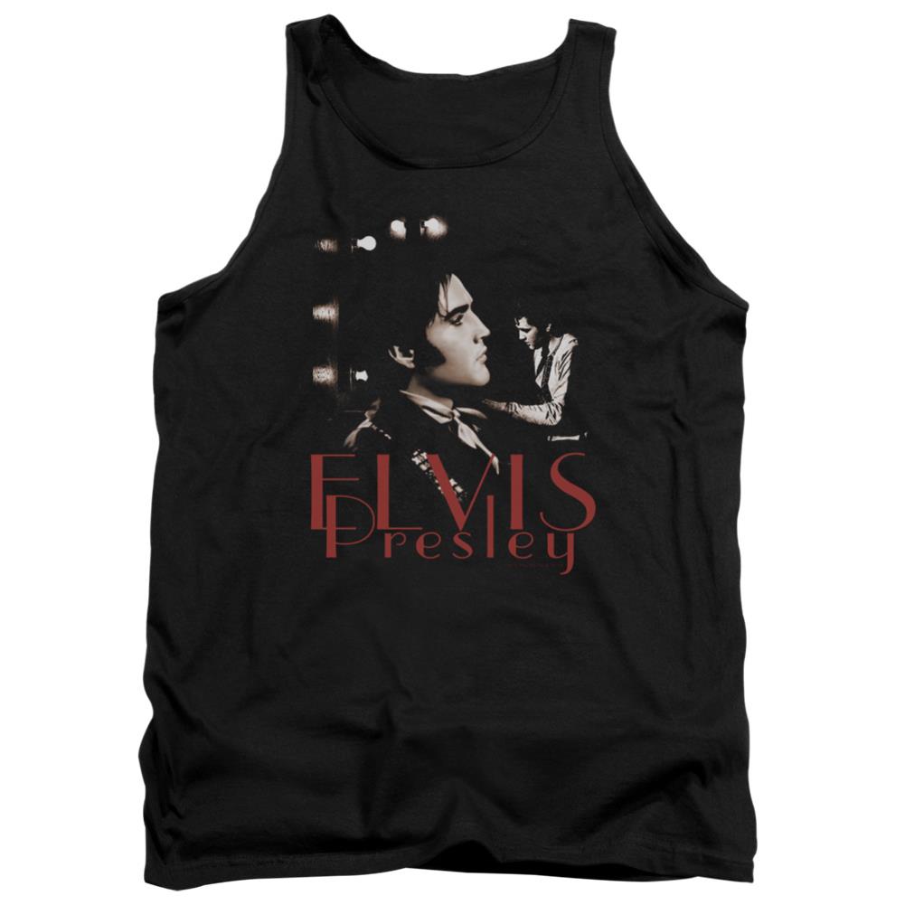 Elvis Presley Memories Men's 18/1 Cotton Tank Top