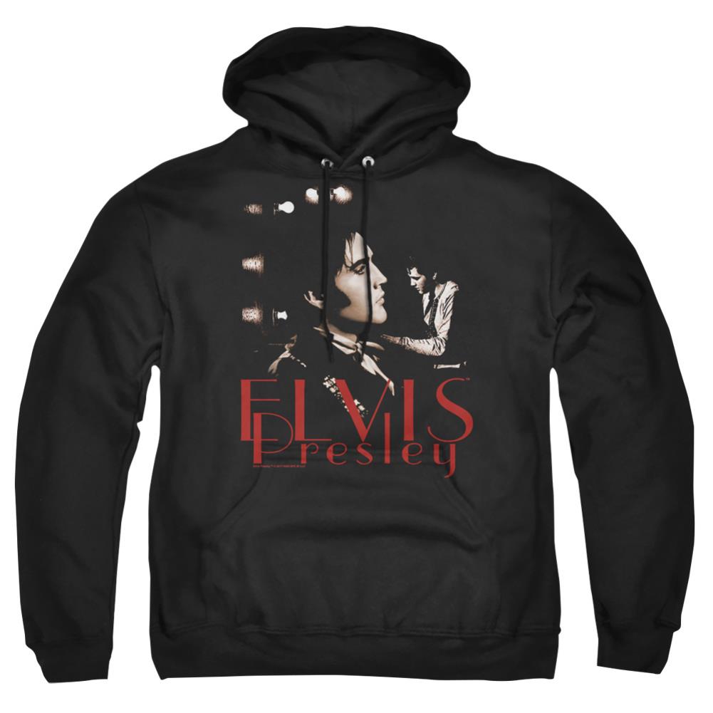 Elvis Presley Memories Men's Pull-Over 75 25 Poly Hoodie