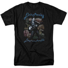 Elvis Presley Memphis Men's 18/1 Cotton Short-Sleeve T-Shirt