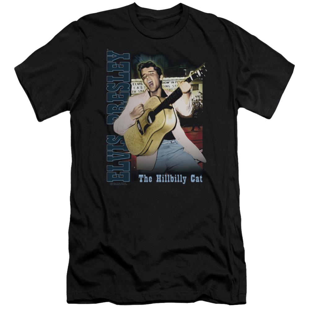 Elvis Presley Memphis Men's Ultra-Soft 30/1 Cotton Slim Short-Sleeve T-Shirt
