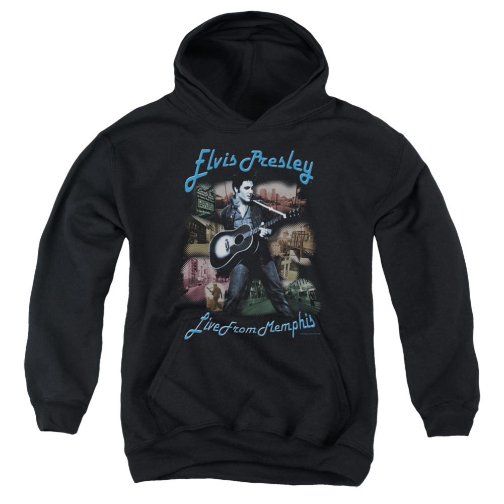 Elvis Presley Memphis Youth Cotton Poly Pull-Over Hoodie