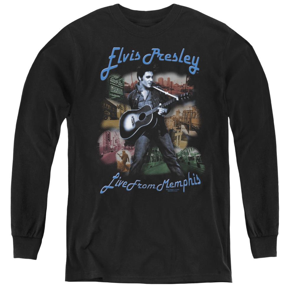 Elvis Presley Memphis Youth Long-Sleeve T-Shirt