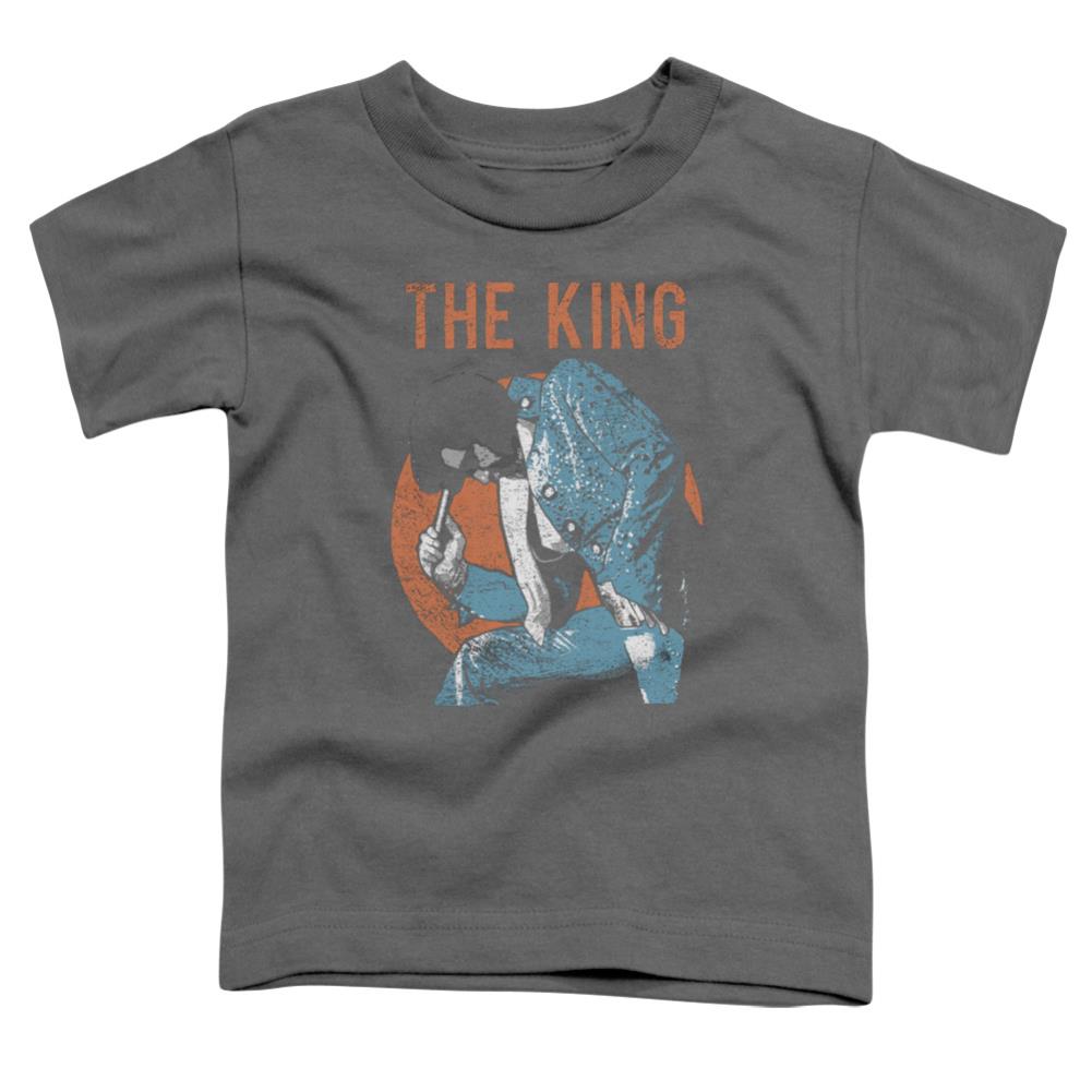 Elvis Presley Mic In Hand Toddler 18/1 Cotton Short-Sleeve T-Shirt