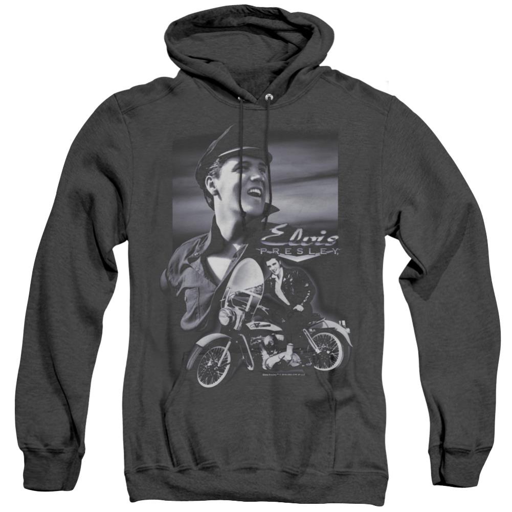 Elvis Presley Motorcycle Men's Pull-Over Hoodie