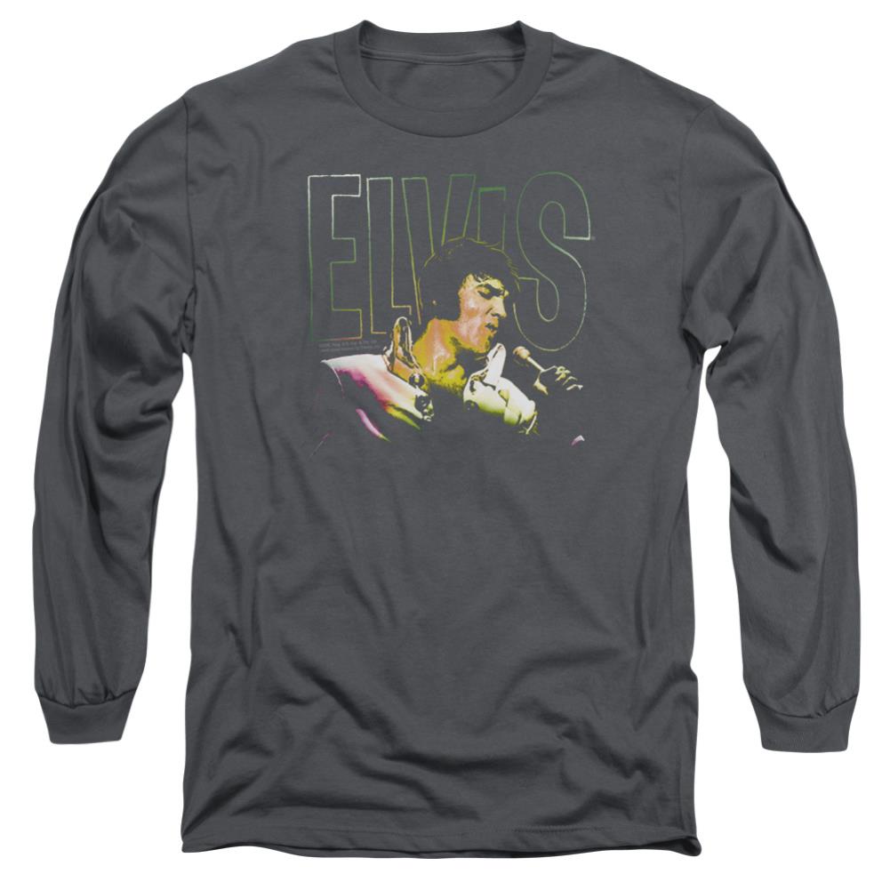 Elvis Presley Multicolored Men's 18/1 Cotton Long-Sleeve T-Shirt