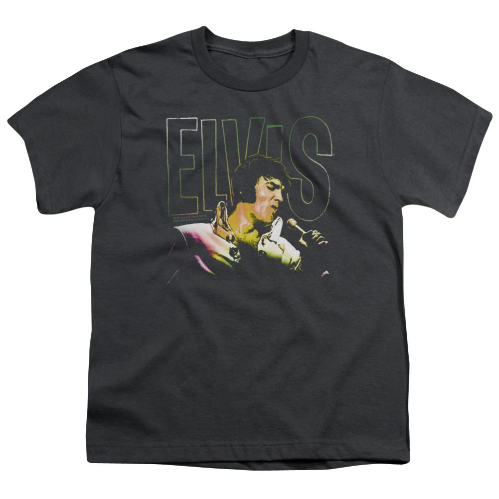 Elvis Presley Multicolored Youth 18/1 100% Cotton Short-Sleeve T-Shirt
