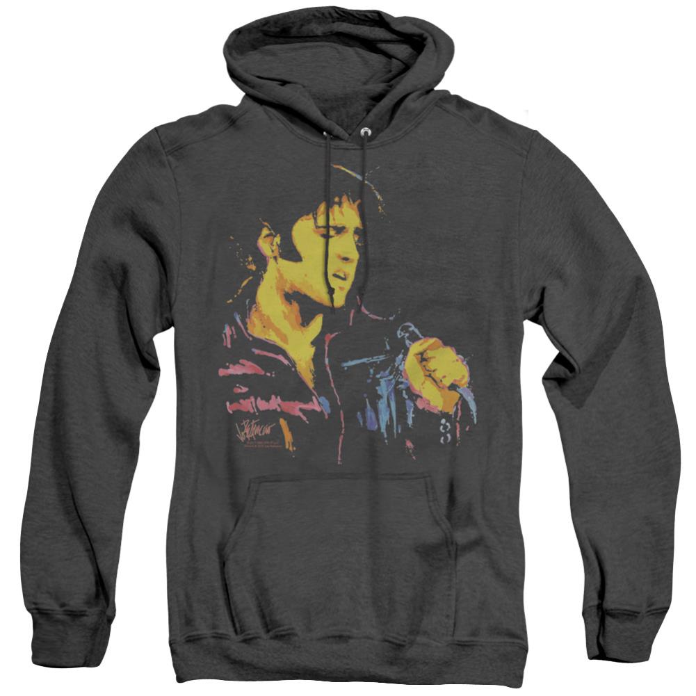 Elvis Presley Neon Elvis Men's Pull-Over Hoodie