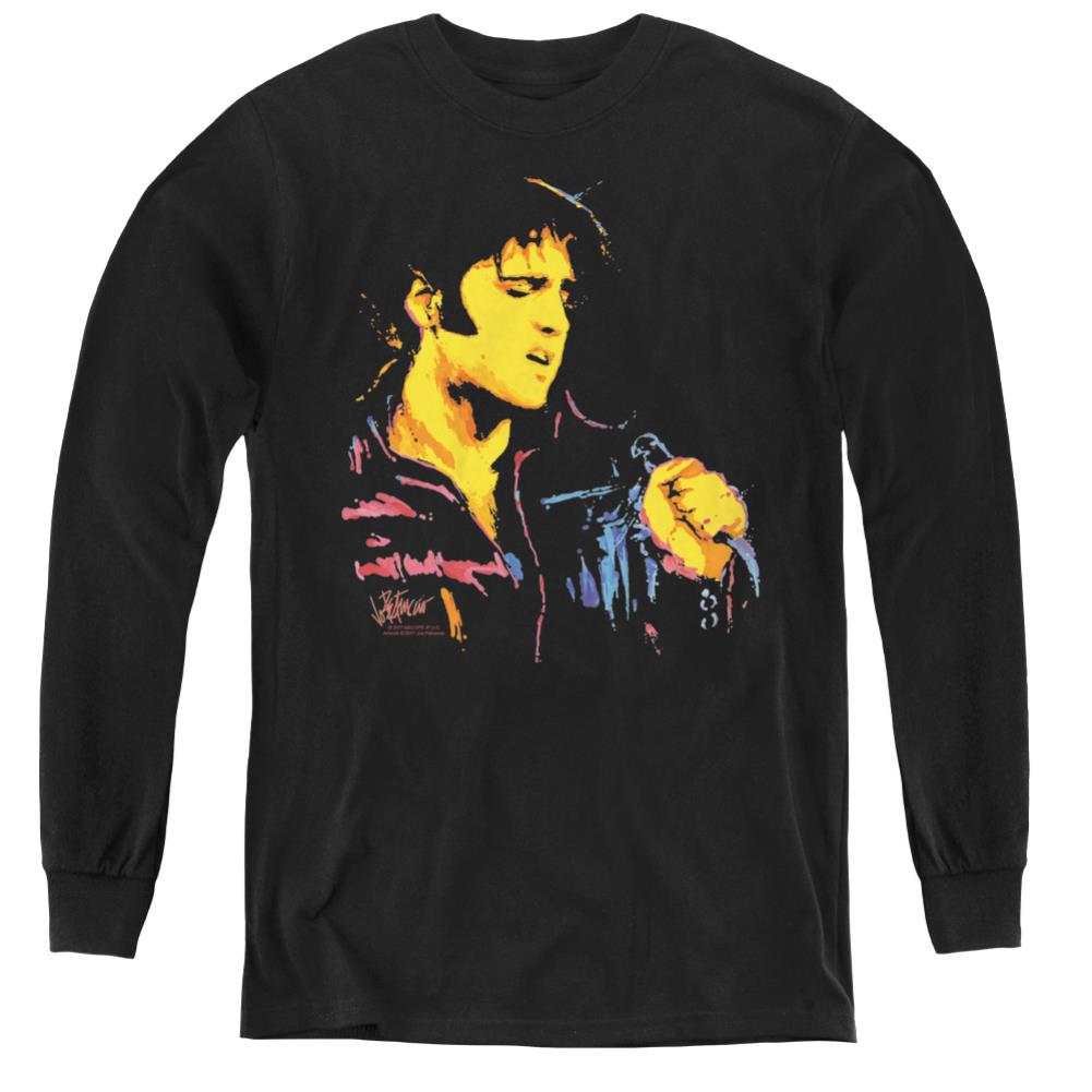 Elvis Presley Neon Elvis Youth Long-Sleeve T-Shirt