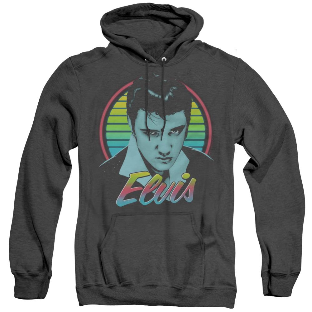 Elvis Presley Neon King Men's Pull-Over Hoodie