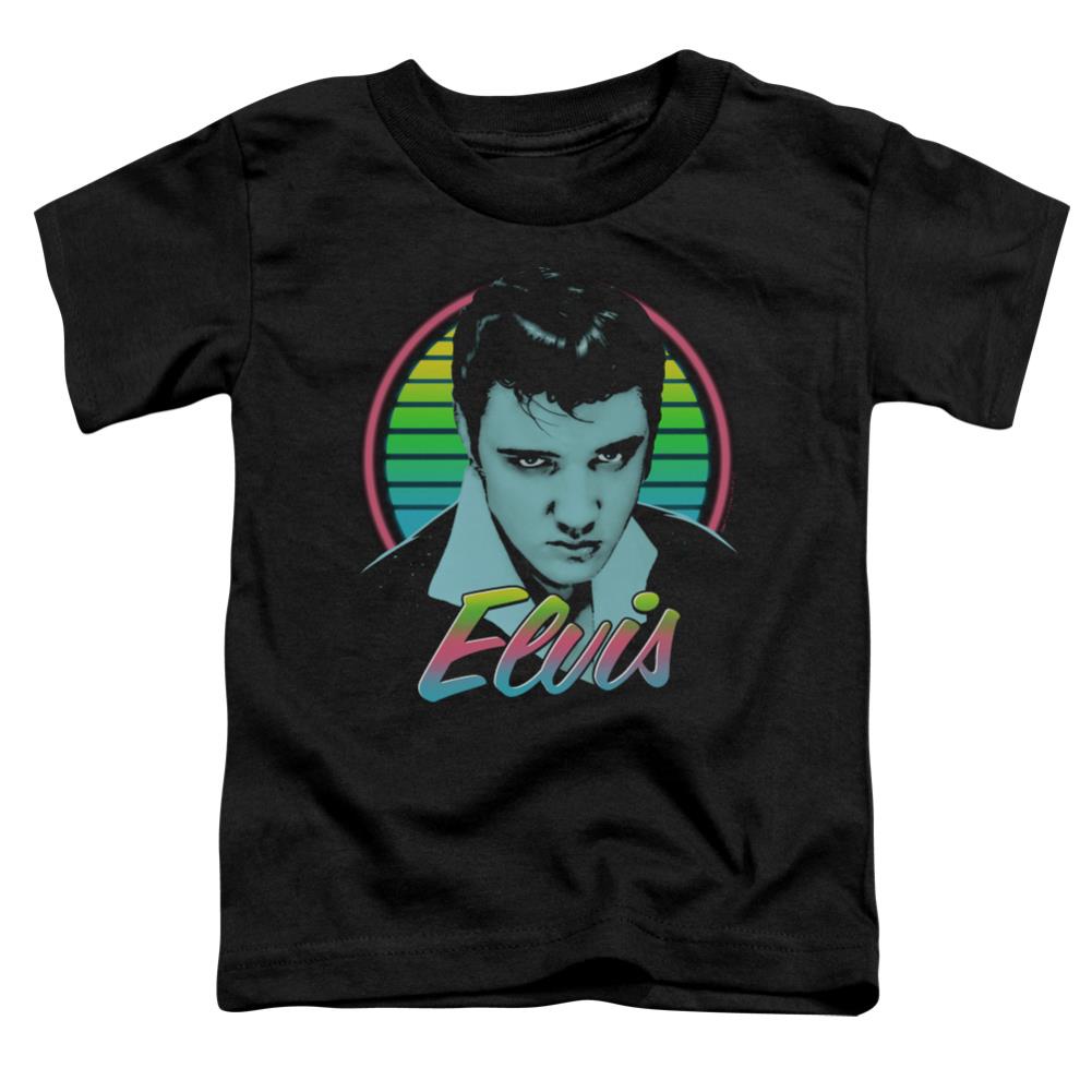 Elvis Presley Neon King Toddler 18/1 Cotton Short-Sleeve T-Shirt