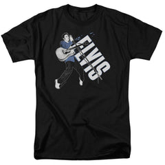 Elvis Presley On His Toes Men's 18/1 Cotton Short-Sleeve T-Shirt