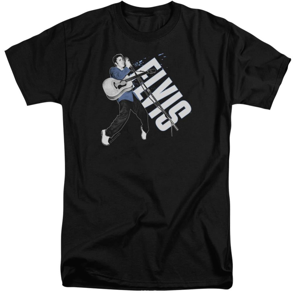 Elvis Presley On His Toes Men's 18/1 Tall Cotton Short-Sleeve T-Shirt