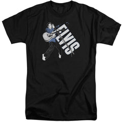 Elvis Presley On His Toes Men's 18/1 Tall Cotton Short-Sleeve T-Shirt