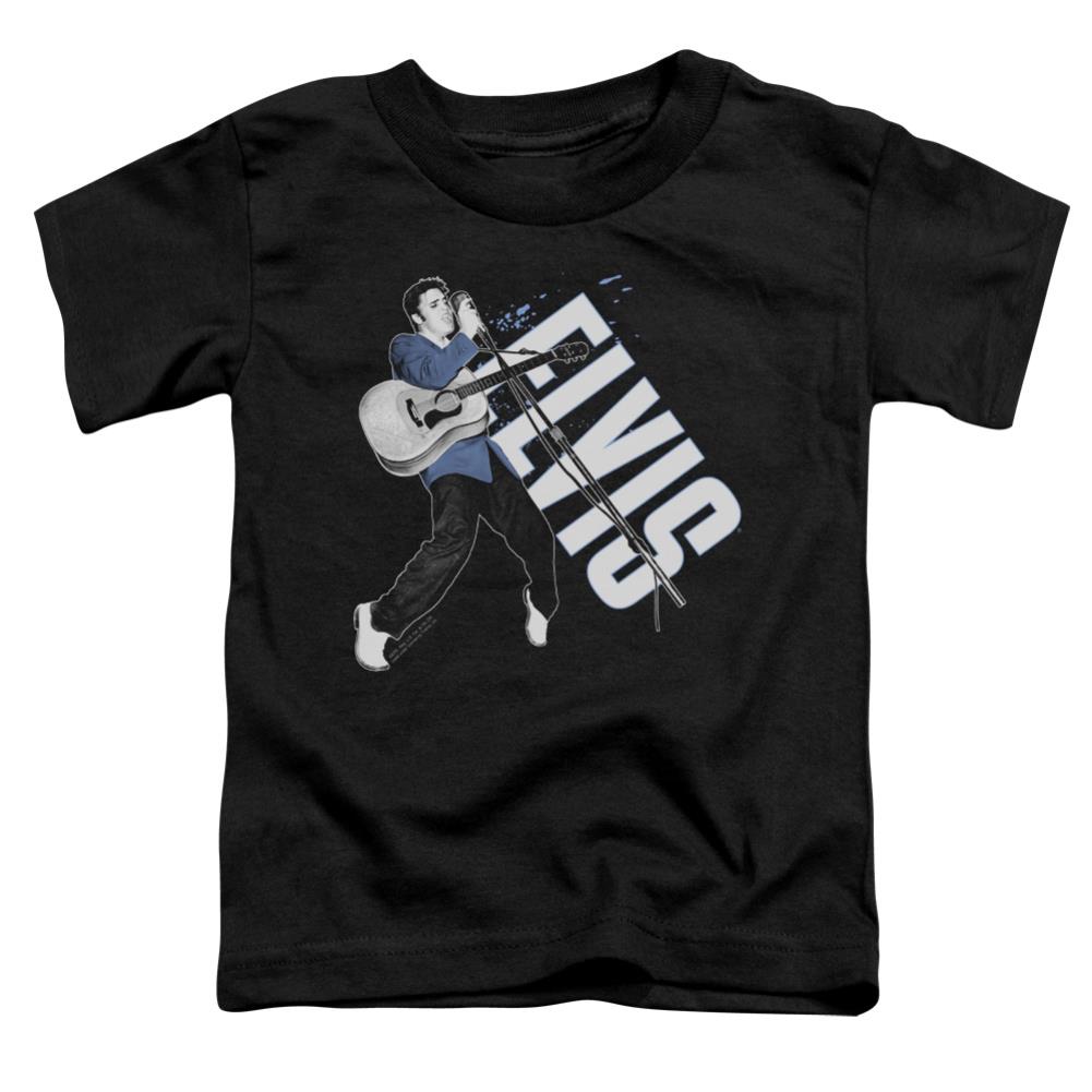 Elvis Presley On His Toes Toddler 18/1 Cotton Short-Sleeve T-Shirt
