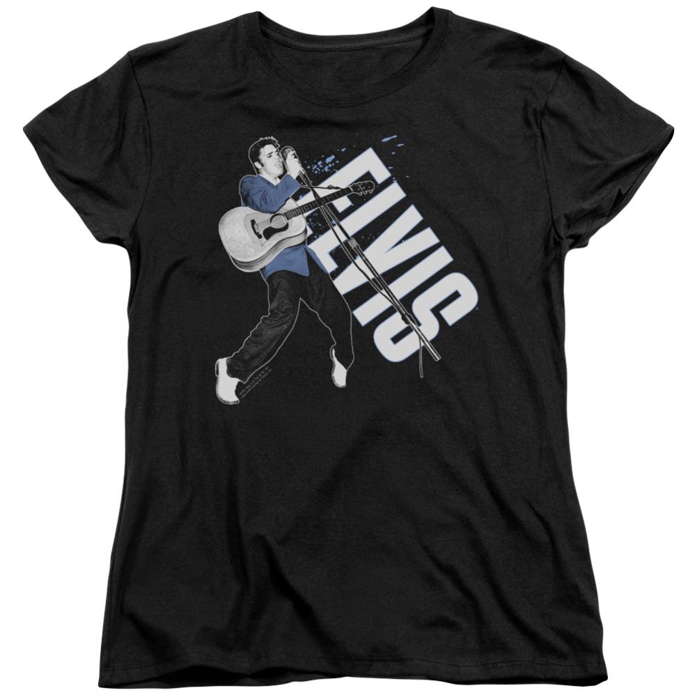 Elvis Presley On His Toes Women's 18/1 Cotton Short-Sleeve T-Shirt