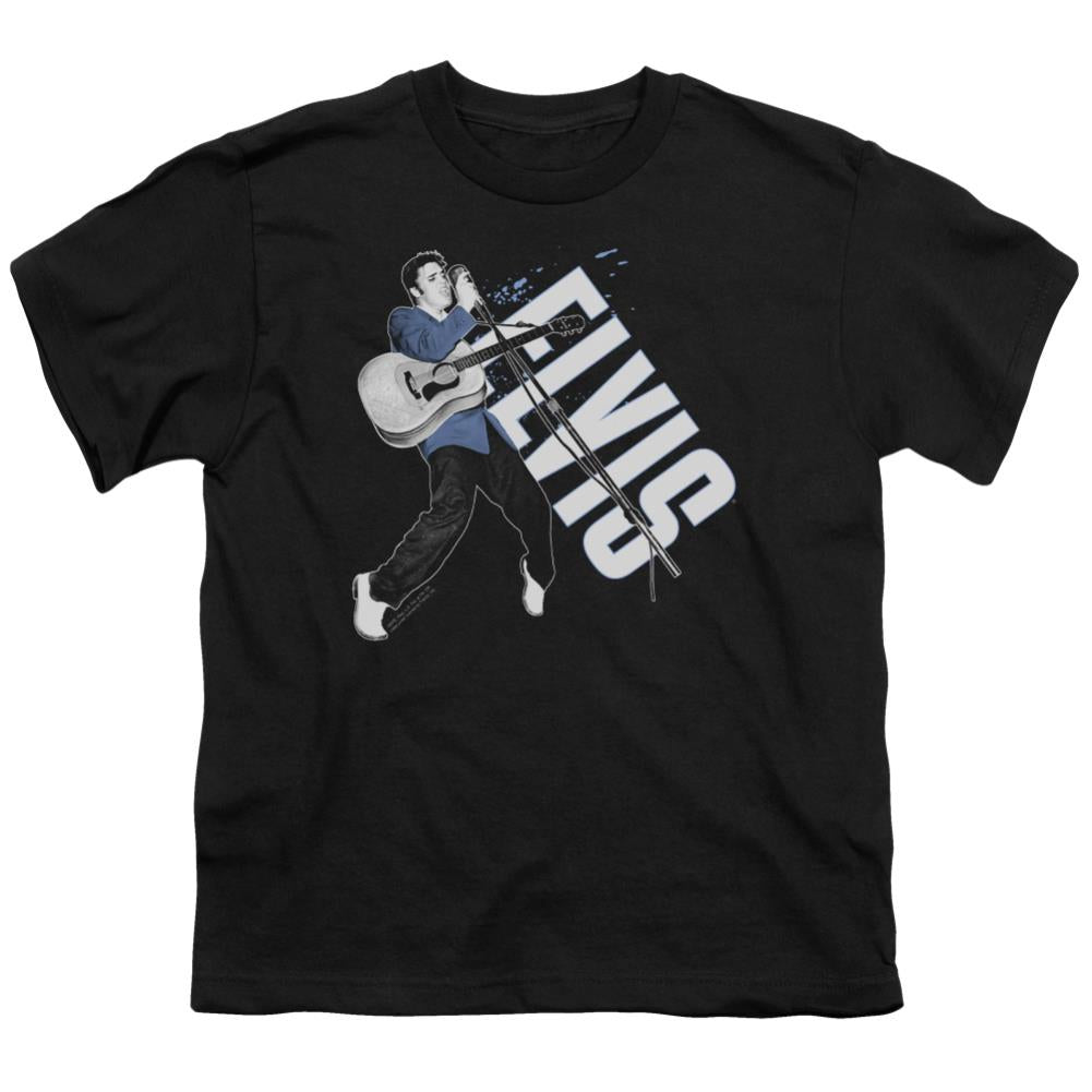 Elvis Presley On His Toes Youth 18/1 100% Cotton Short-Sleeve T-Shirt