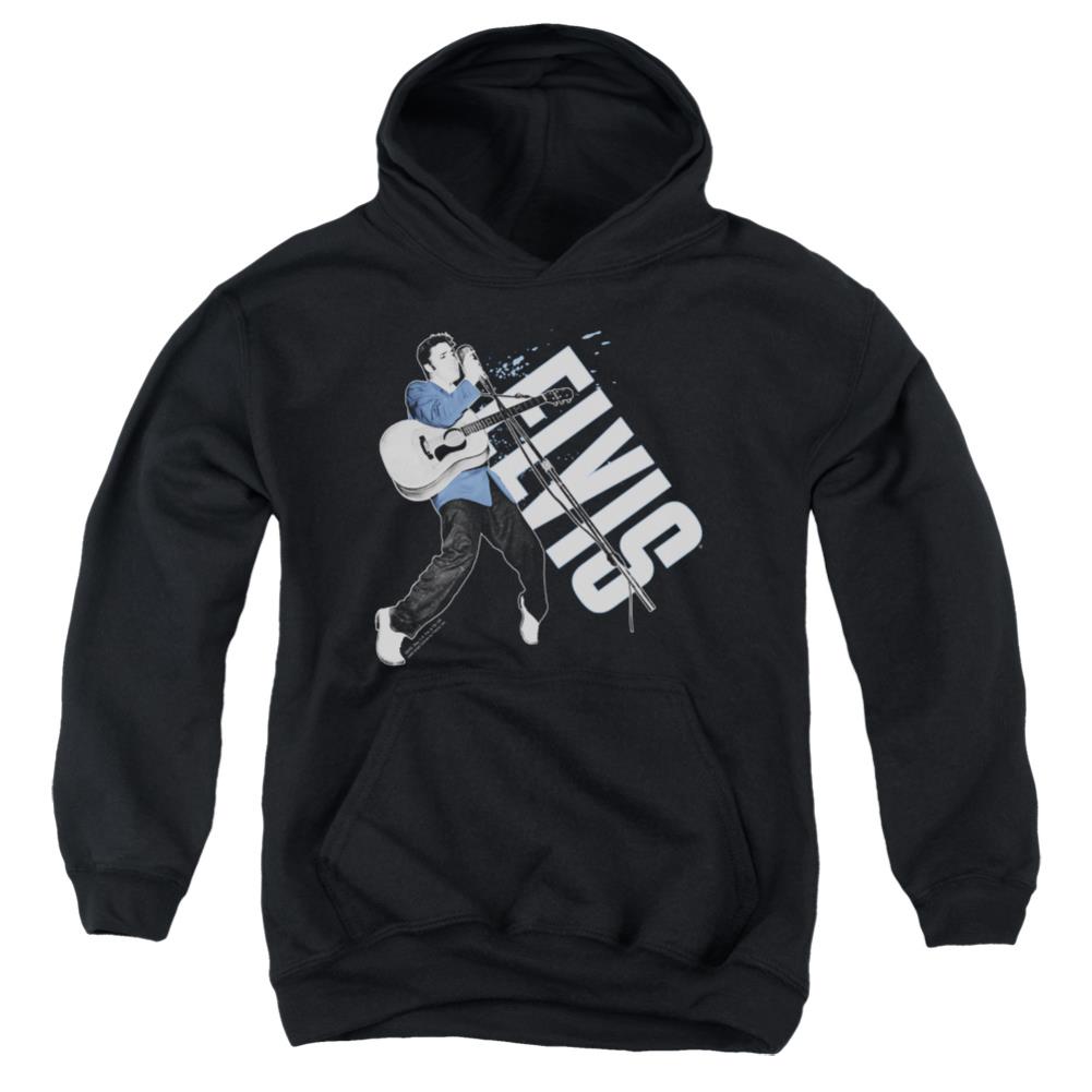 Elvis Presley On His Toes Youth Cotton Poly Pull-Over Hoodie