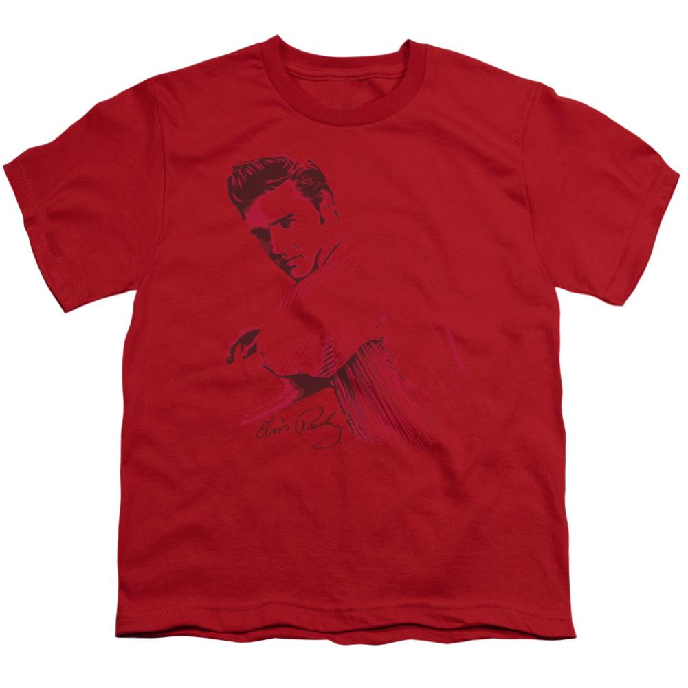 Elvis Presley On The Range Youth 18/1 100% Cotton Short-Sleeve T-Shirt