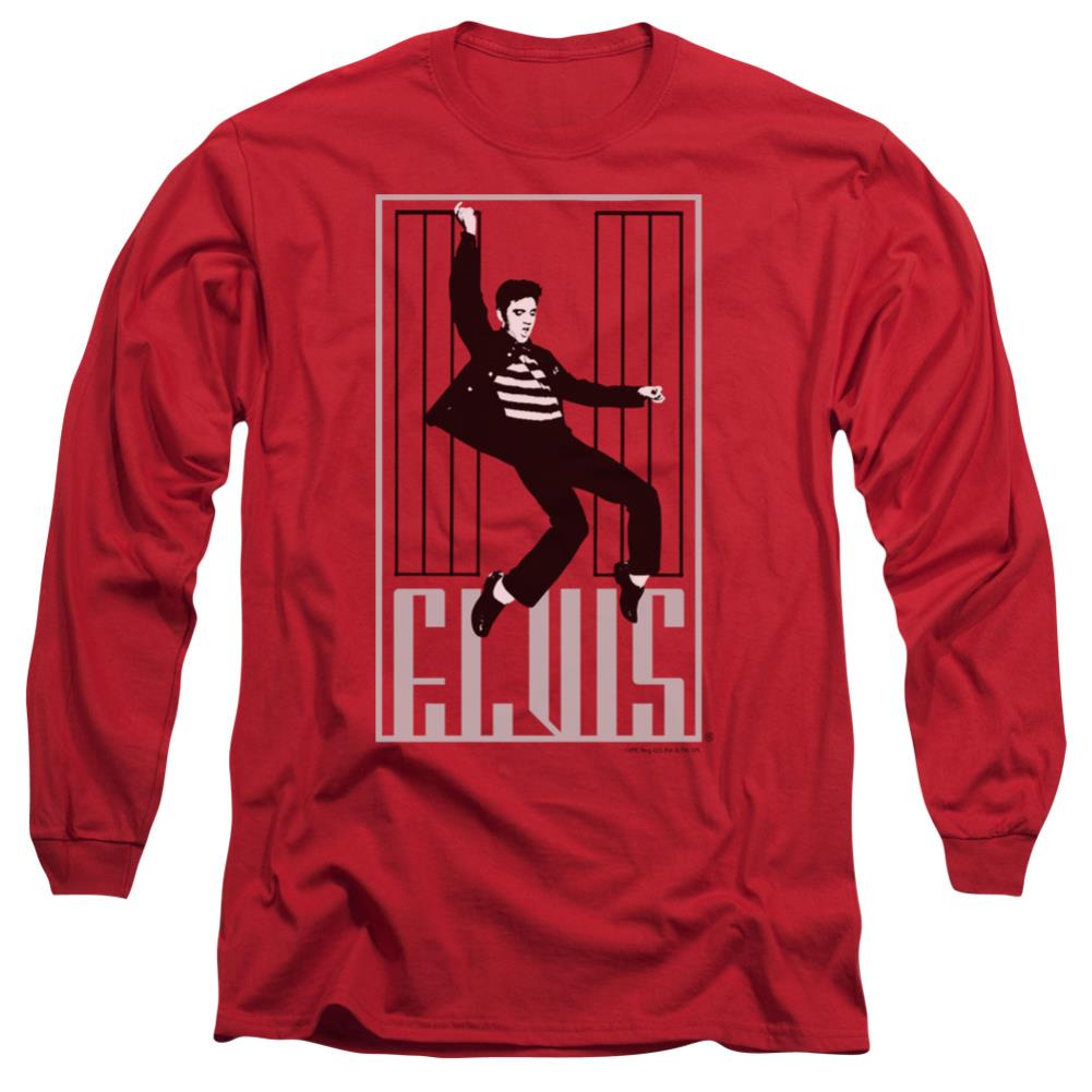 Elvis Presley One Jailhouse Men's 18/1 Cotton Long-Sleeve T-Shirt