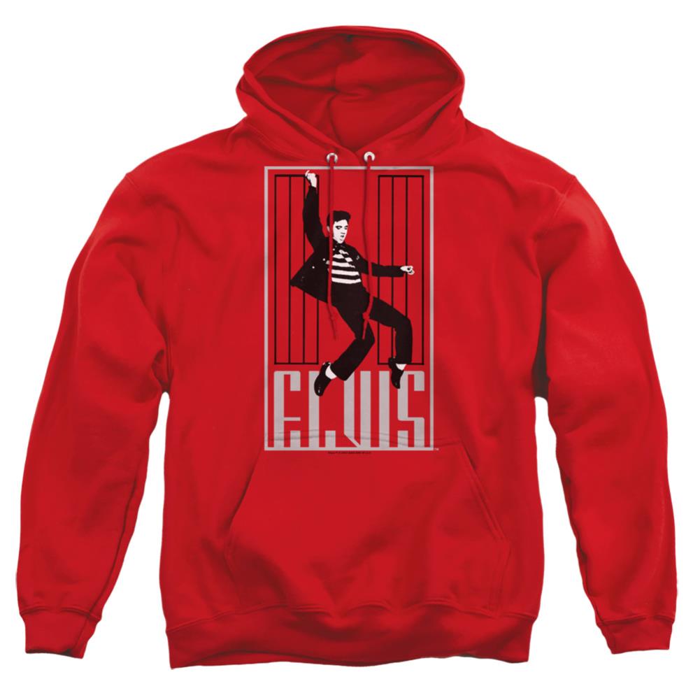 Elvis Presley One Jailhouse Men's Pull-Over 75 25 Poly Hoodie