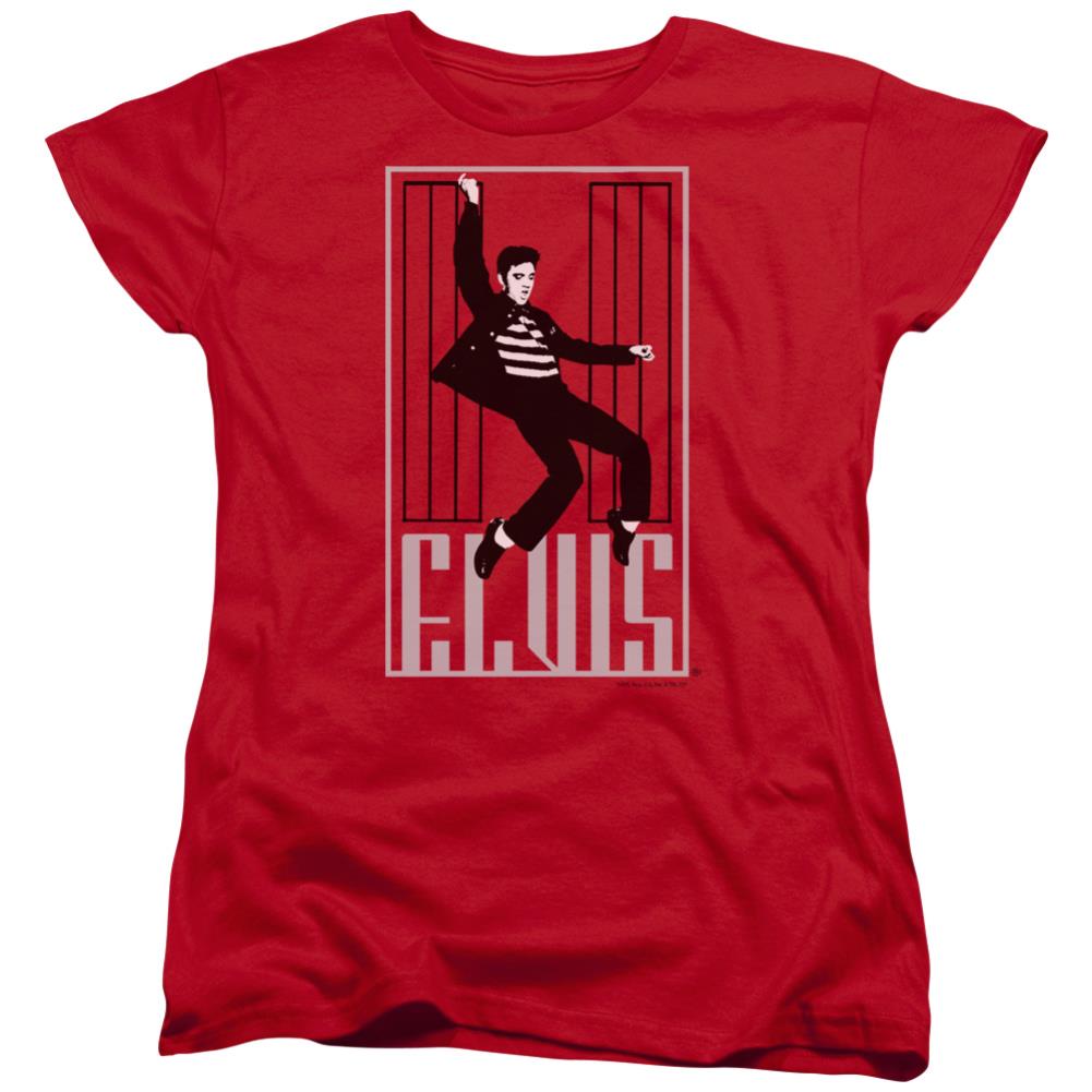Elvis Presley One Jailhouse Women's 18/1 Cotton Short-Sleeve T-Shirt